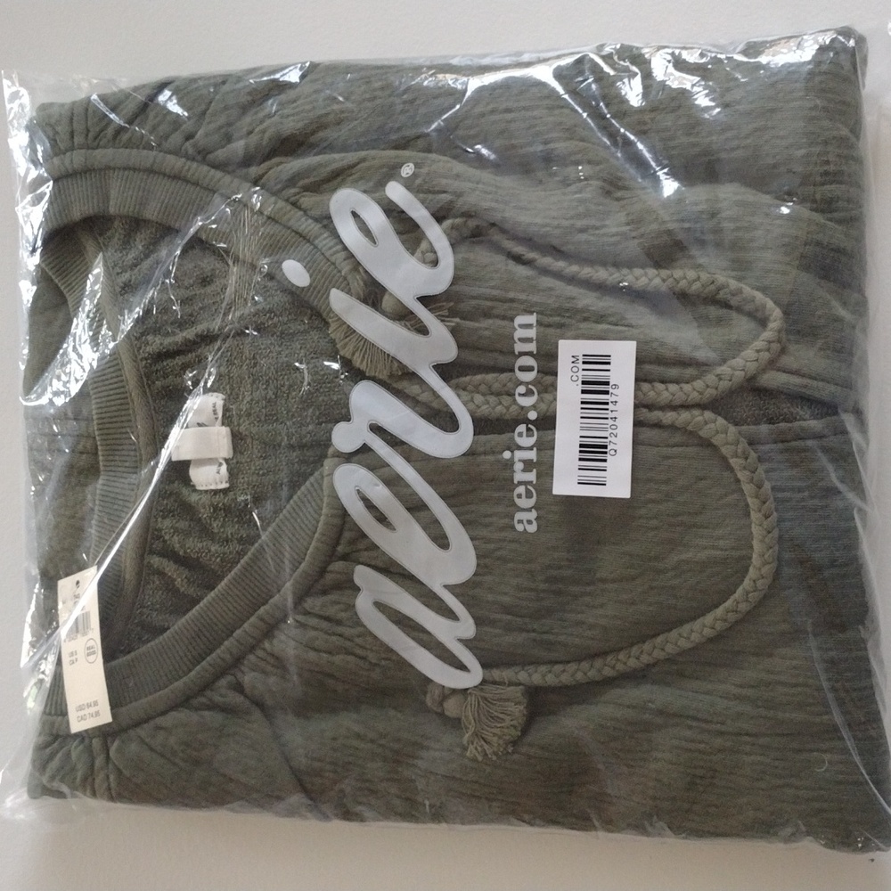 Aerie Easy Street Oversized Sweatshirt Size S - Picture 6 of 13